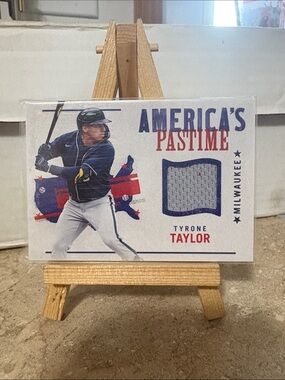 Panini America's Pastime Tyrone Taylor Card - Blue, Red, White